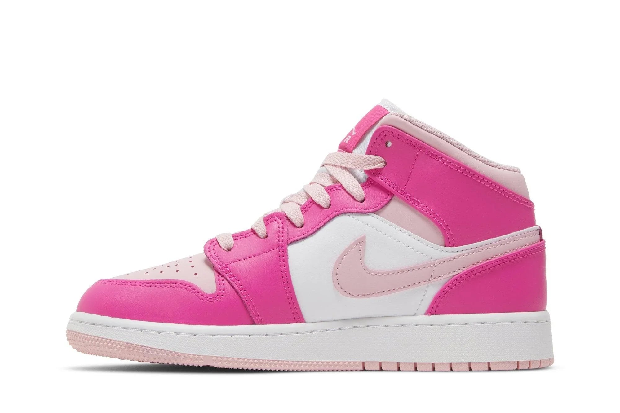 Air Jordan 1 Mid GS Fierce Pink Rosa