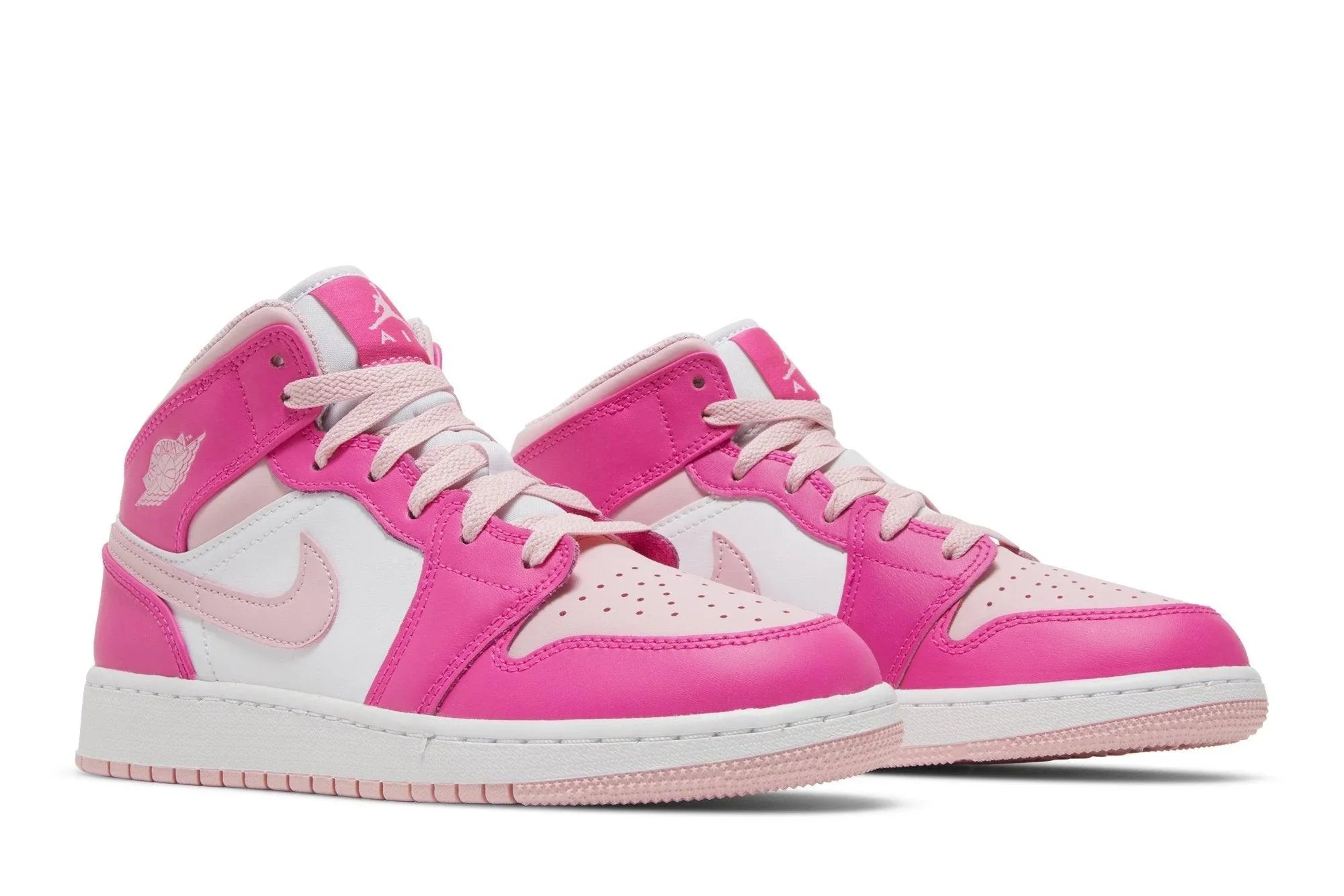 Air Jordan 1 Mid GS Fierce Pink Rosa