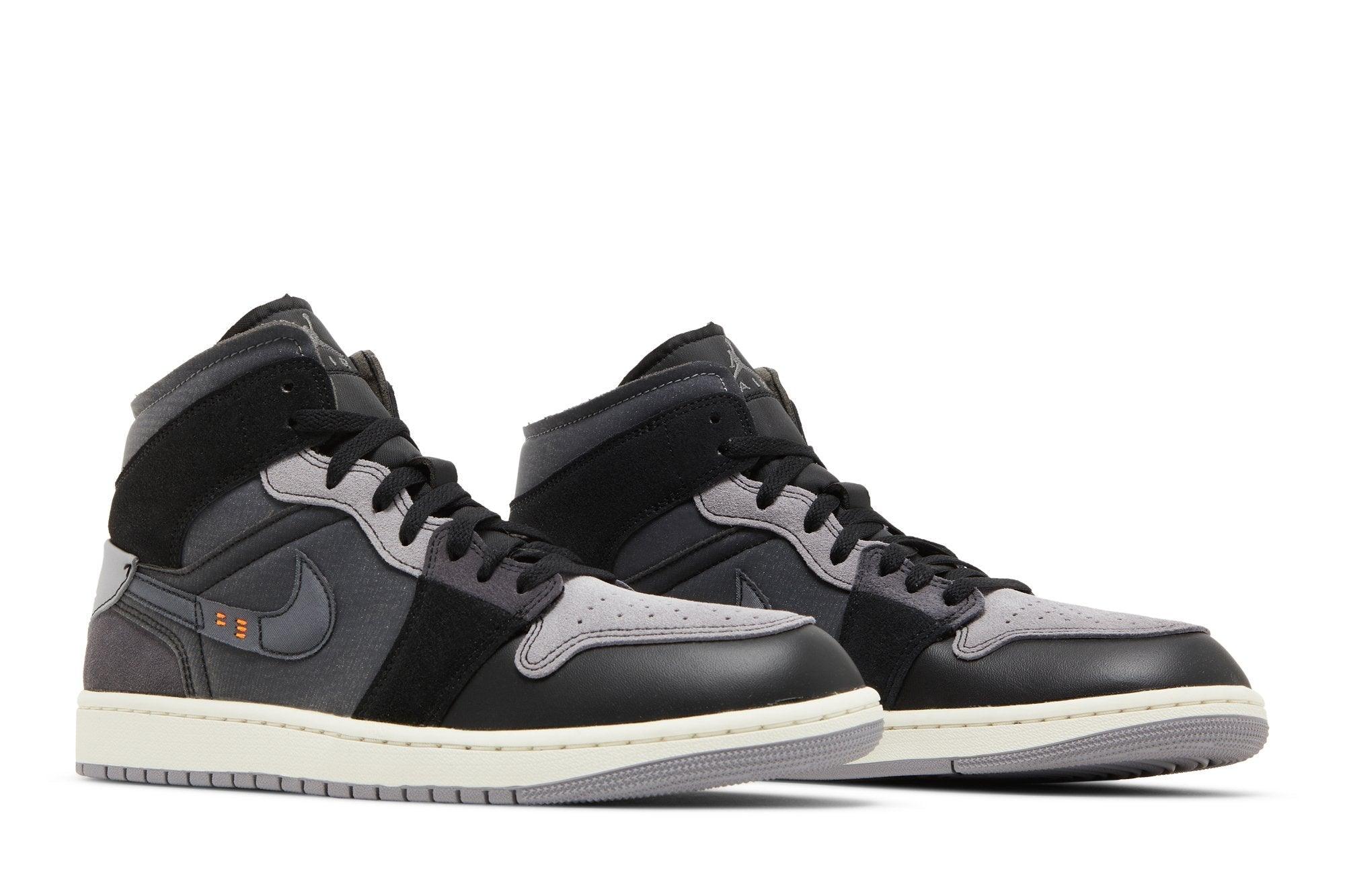 Air Jordan 1 Mid SE Craft Inside Out Black Preto