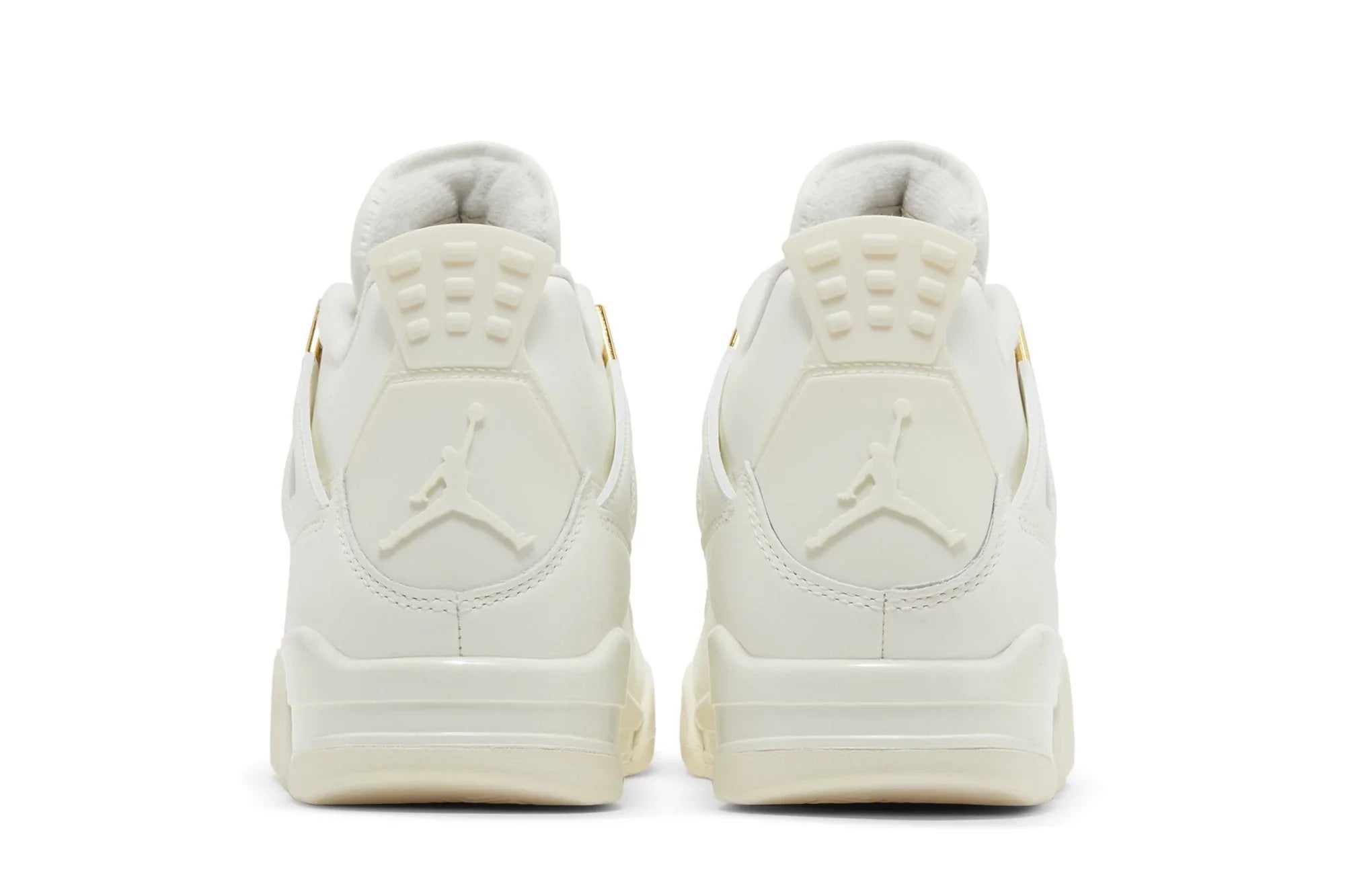 Air Jordan 4 Retro Metallic Gold Branco