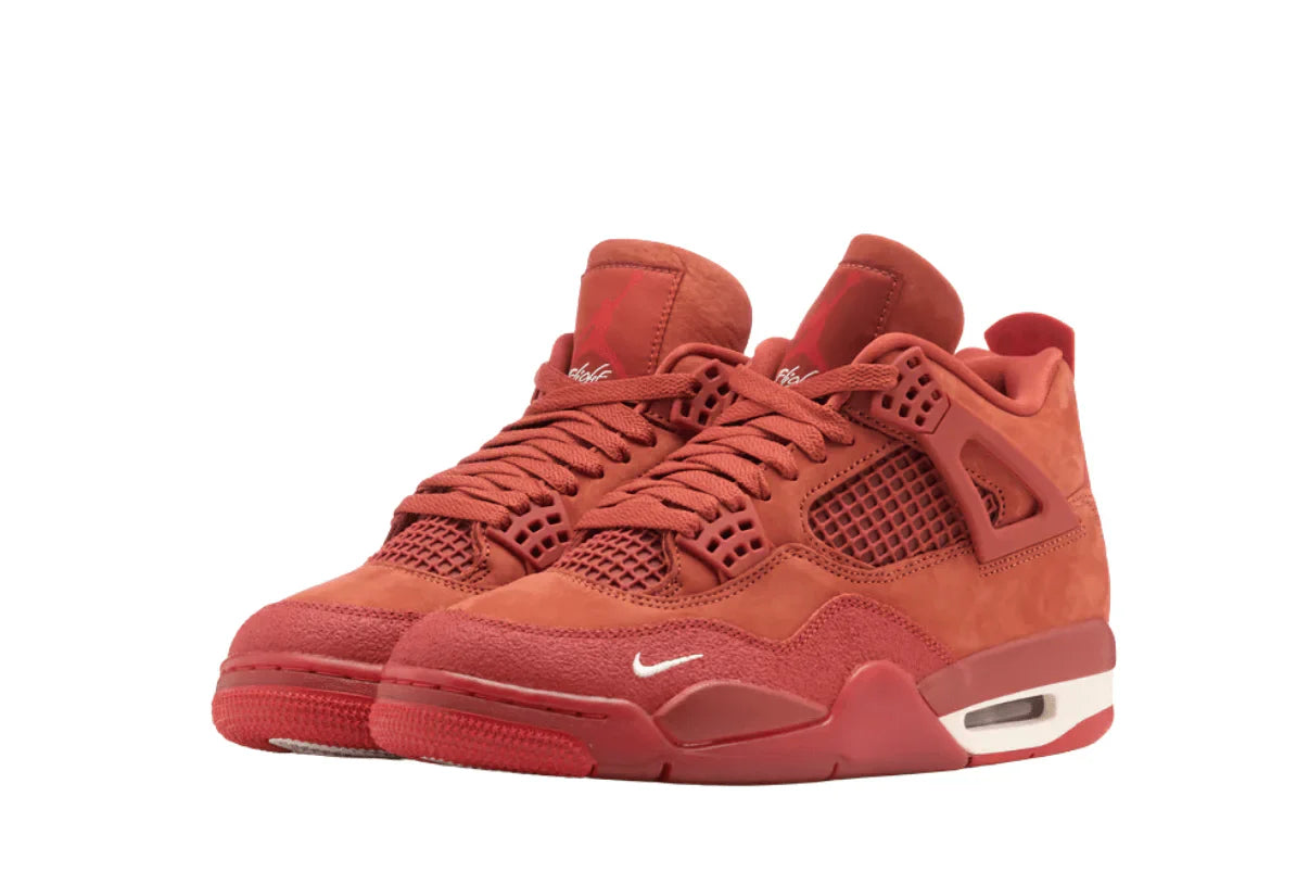 Air Jordan 4 Retrô OG SP Nigel Sylvester Brick by Brick Vermelho