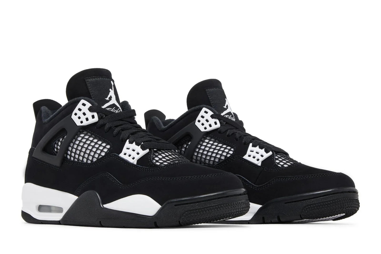 Air Jordan 4 Retro White Thunder Preto