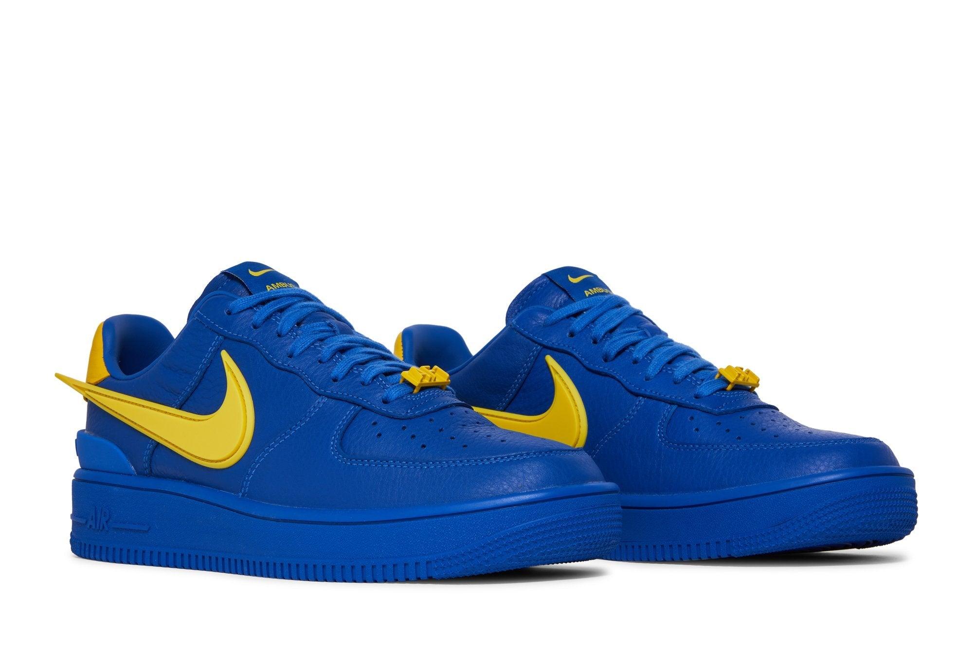 Tênis Ambush x Nike Air Force 1 Low Game Royal and Vivid Sulphur Azul - DV3464-400