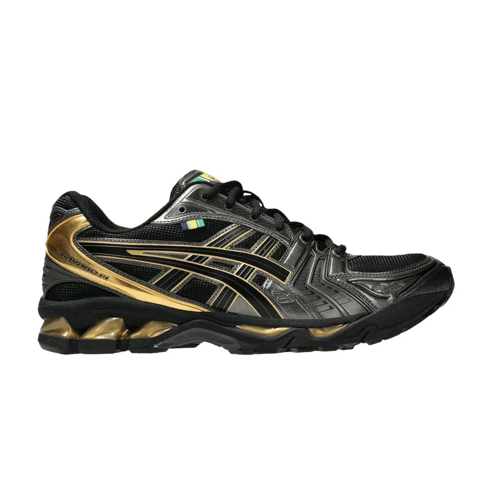 Asics Gel-Kayano 14 x Senna Black Gold Preto