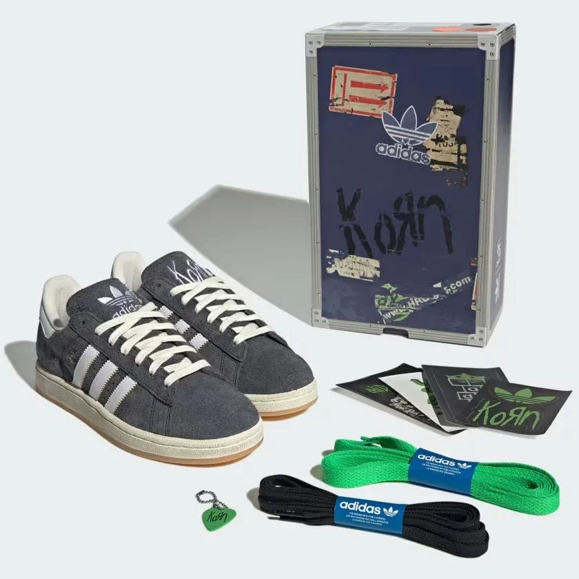 Korn x adidas Campus 2.0 Carbon Cinza