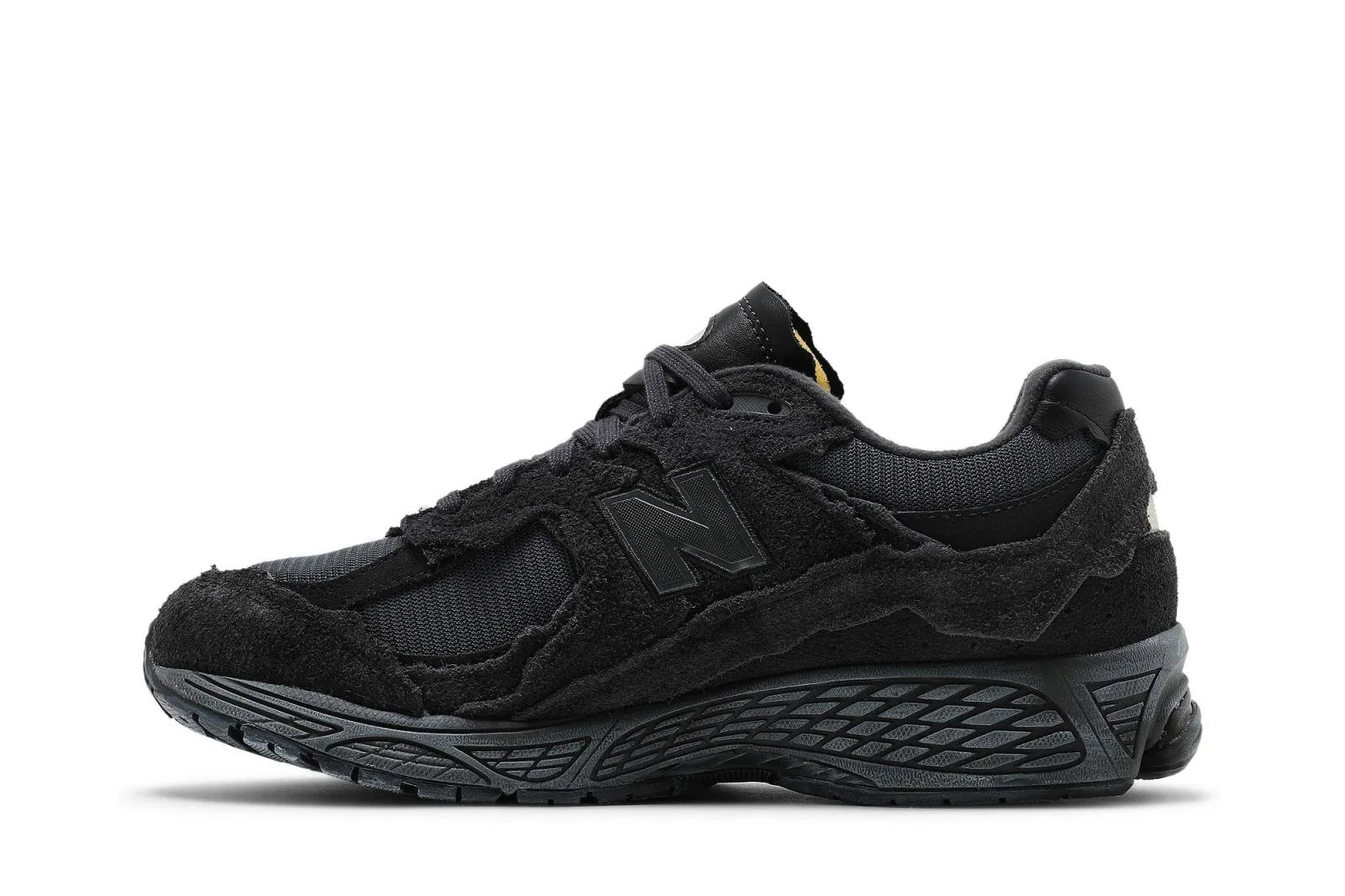 New Balance 2002R Protection Pack Phantom Cinza Camurça Mesh Preto