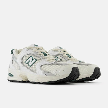 New Balance 530 Sea Salt White Marsh Green Branco