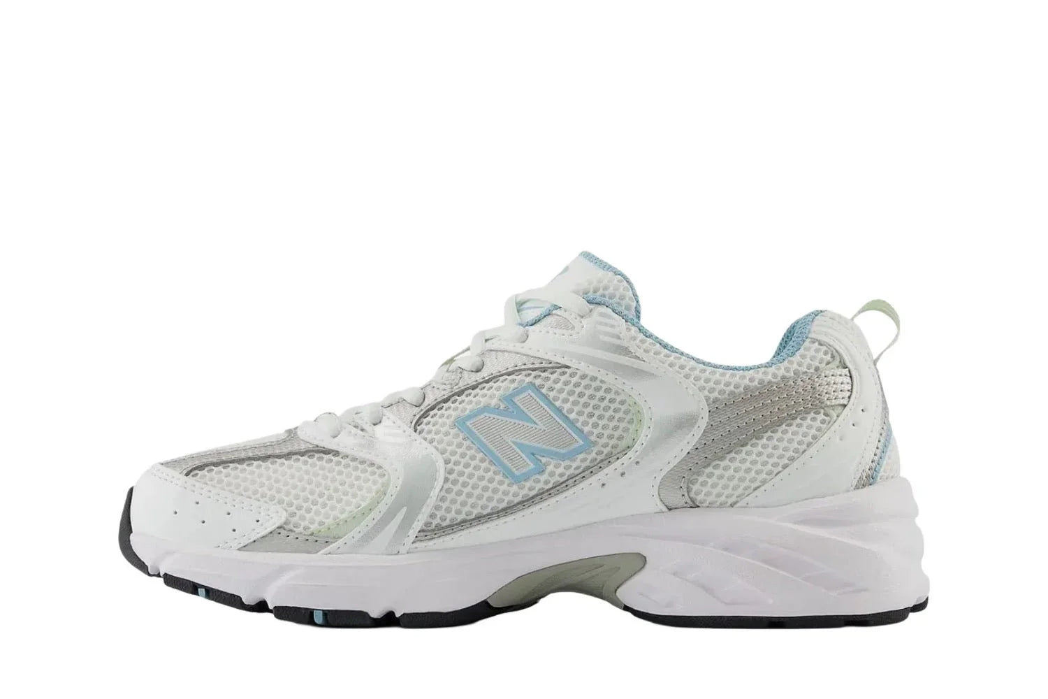 New Balance 530 White Chrome Blue Branco