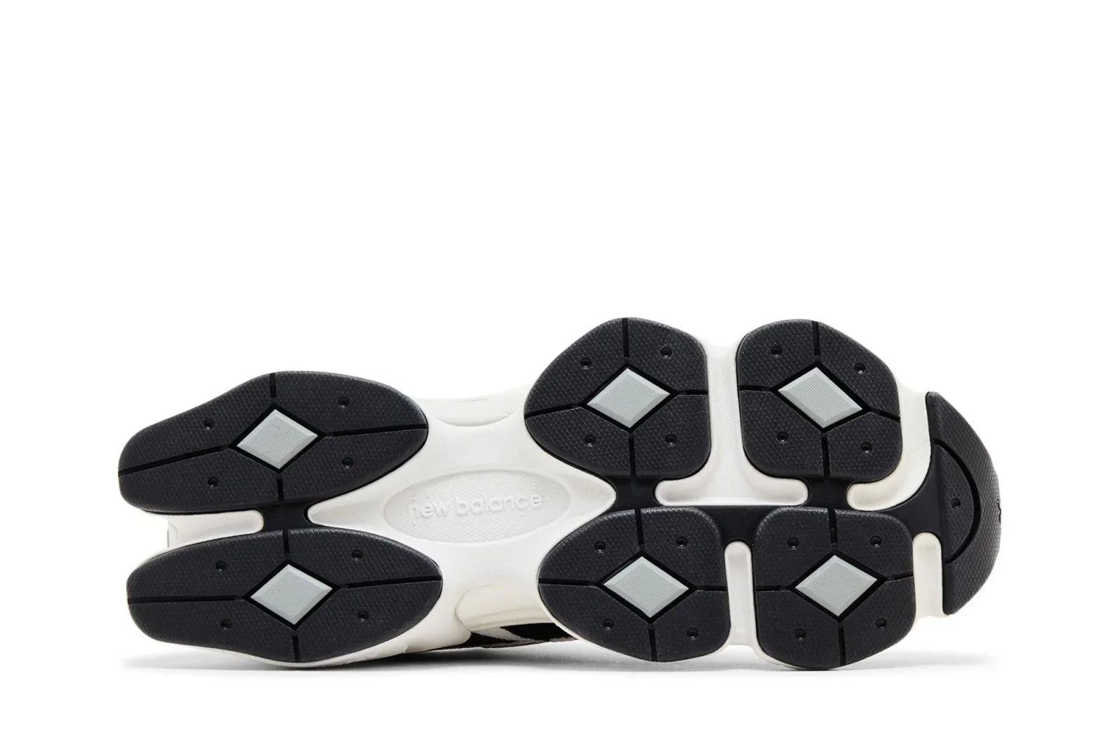 New Balance 9060 Reflection Black Suede Branco