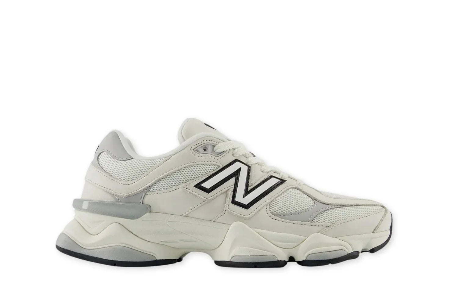 New Balance 9060 Sea Salt Raincloud Cinza