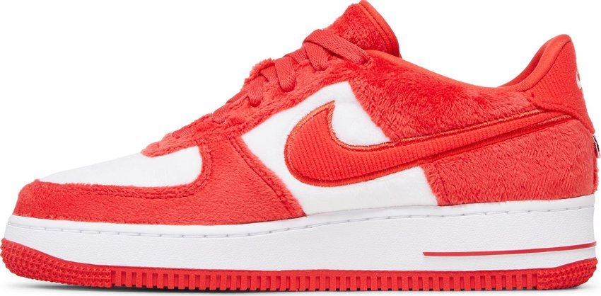 Tênis Nike Air Force 1 Low Fire Red White Vermelho - FZ3552-612