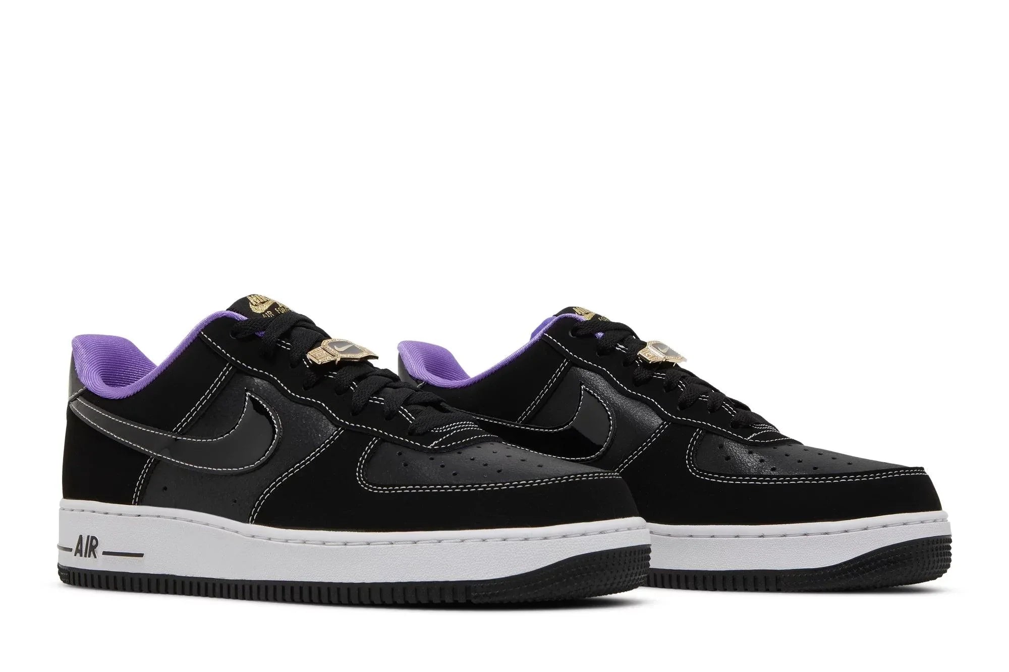 Nike Air Force 1 Low World Champ Lakers Preto