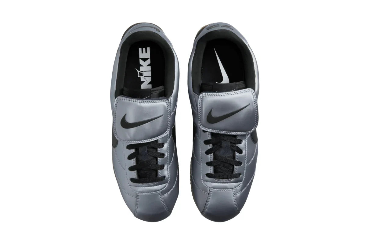 Nike Cortez SE Tiempo Pack Metallic Cool Grey Cinza