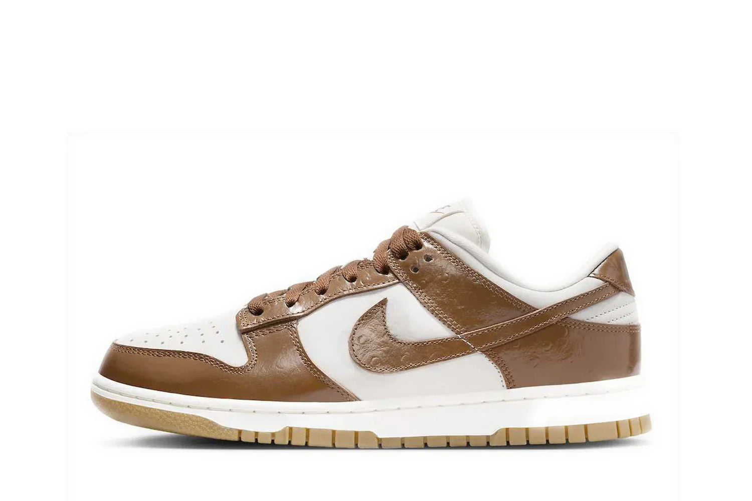 Nike Dunk Low Lx Brown Ostrich Marrom