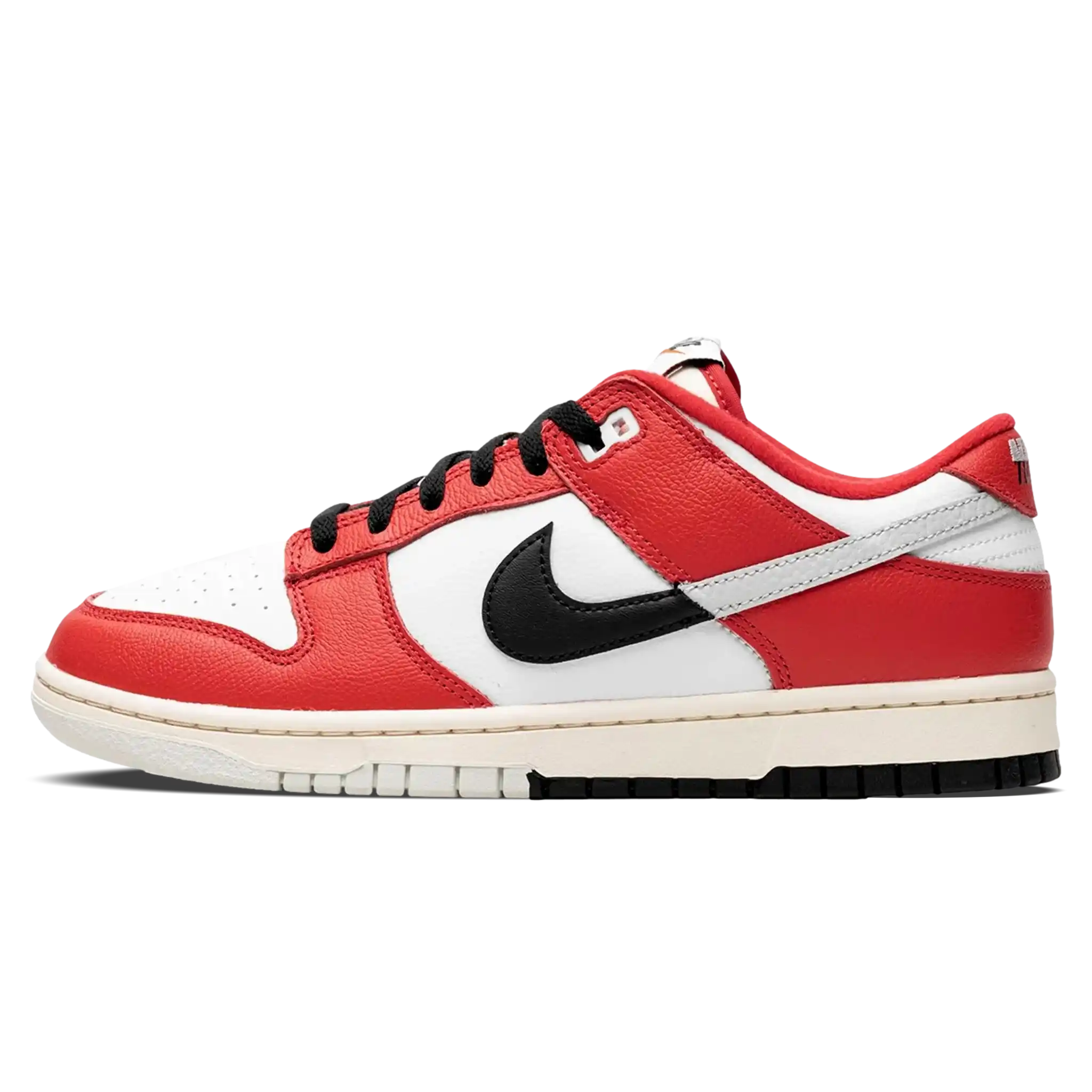 Tênis Nike Dunk Low Masculino "Chicago Split" Vermelho - DZ2536-600