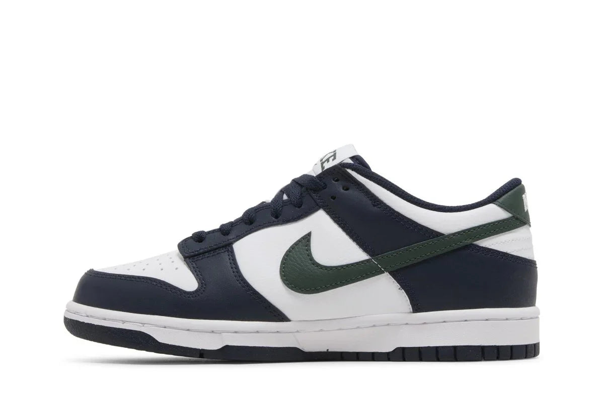 Nike Dunk Low Obsidian Vintage Green Azul Marinho