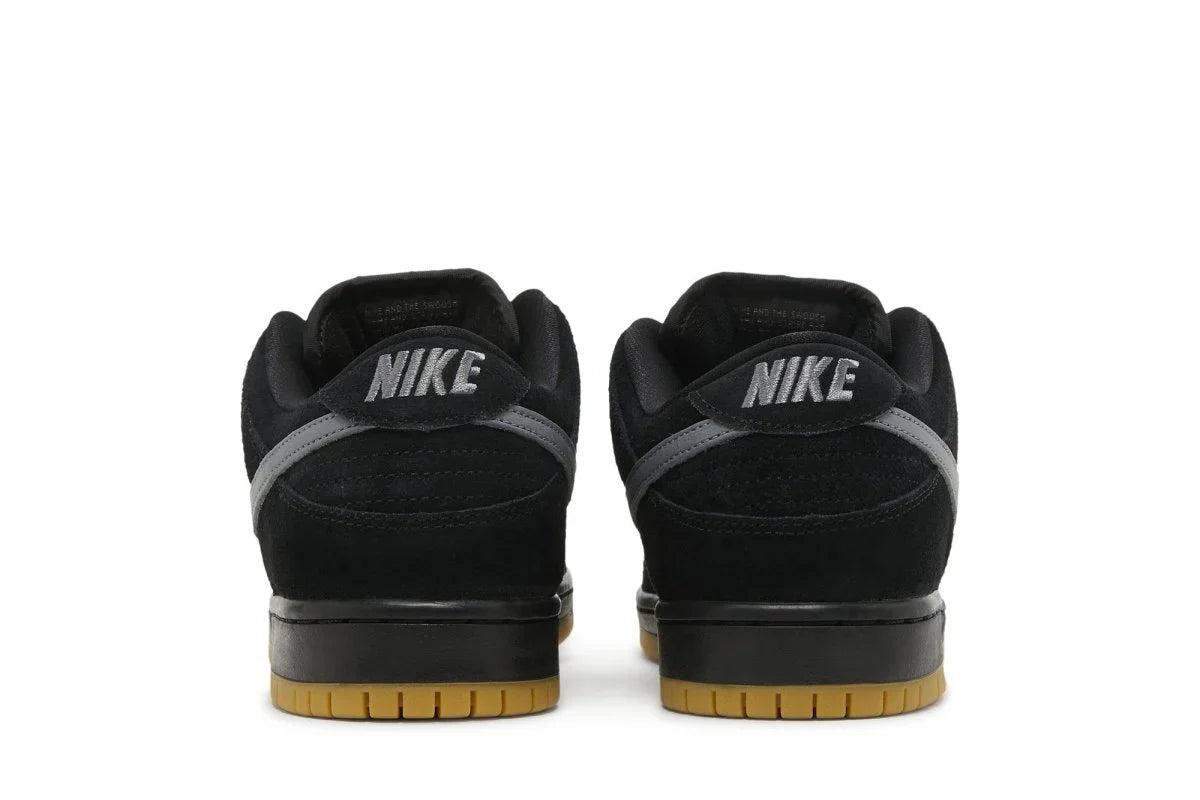 Nike Sb Dunk Low Pro Grey Black Preto