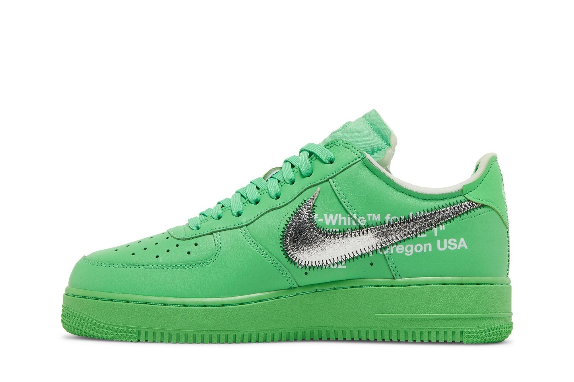 Off-White x Nike Air Force 1 Low Green Brooklyn Verde