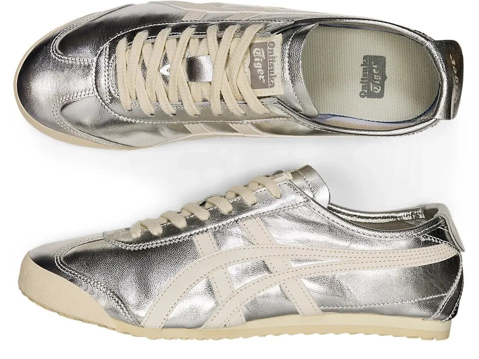 Onitsuka Tiger Mexico 66 Chrome Silver Prata