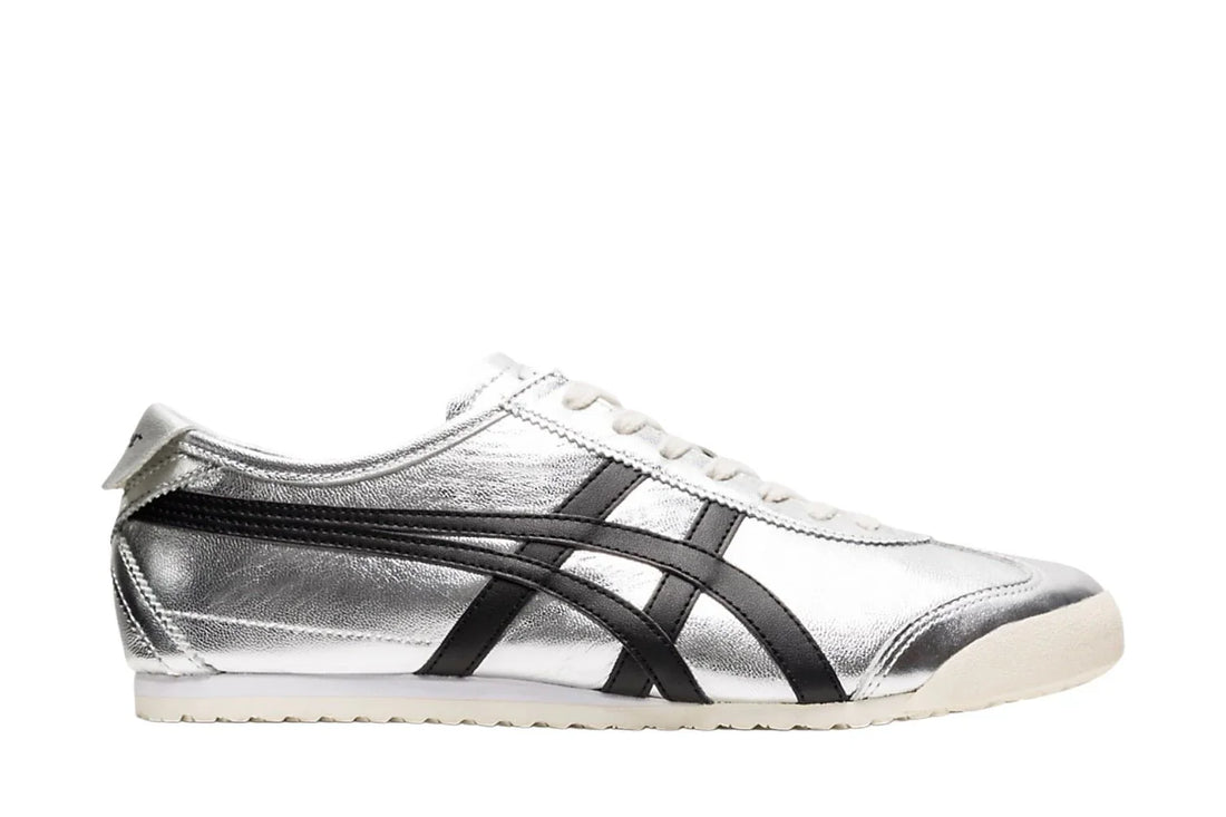 Onitsuka Tiger Mexico 66 Pure Silver Black Cinza