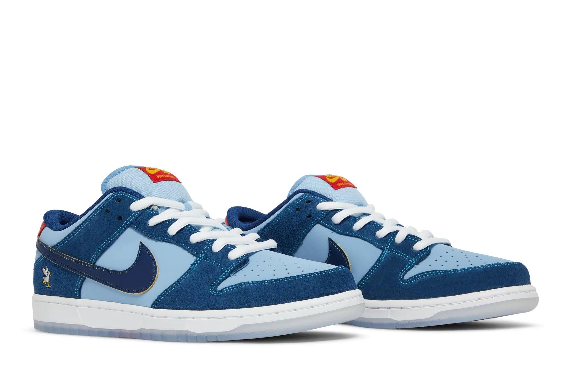 Why So Sad? x Nike SB Dunk Low The Predatory Bird Azul