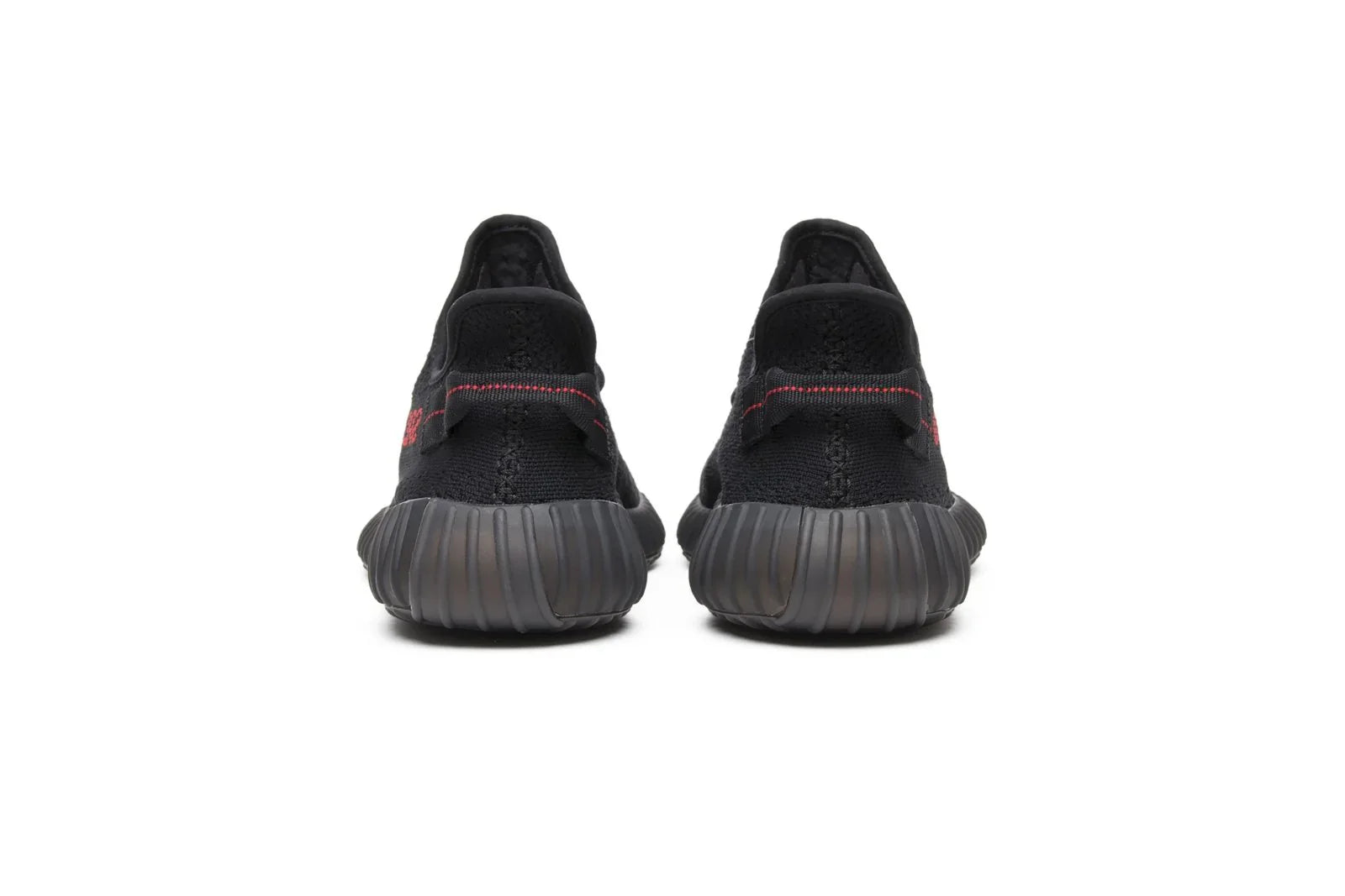 Yeezy Boost 350 v2 Black Red (Bred) Preto